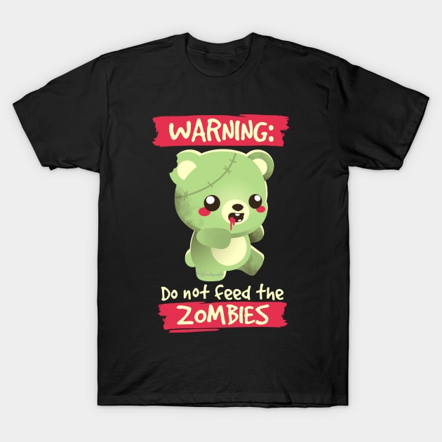 Zombie bear T-Shirt by NemiMakeit